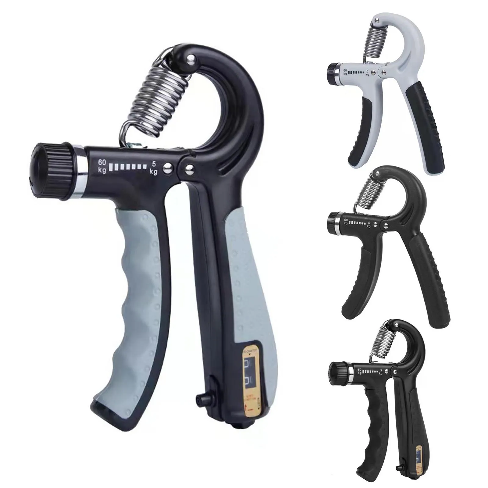 5-60kg Adjustable Grip Strengthener Exerciser Grip Wrist Training For Strong Wrists Finger Hands Finger Pinch Carpal Expander
5-60kg Adjustable Grip Strengthener Exerciser Grip Wrist Training For Strong Wrists Finger Hands Finger Pinch Carpal Expander