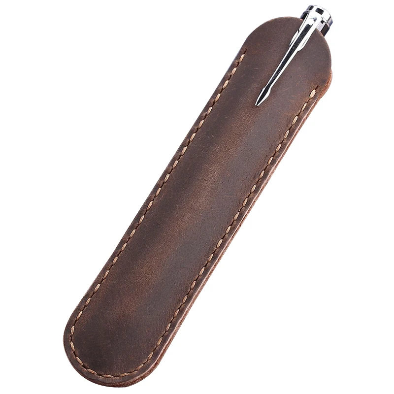 Bag Handmade Fountain Pen Case Holder Vintage Style Leather Accessories For Travel Journal Writing Supplies Gift
Bag Handmade Fountain Pen Case Holder Vintage Style Leather Accessories For Travel Journal Writing Supplies Gift
