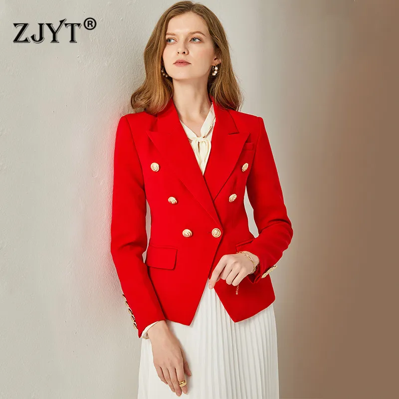Women Spring Autumn Office Lady Double Breasted Blazer Jacket Fashion Notched Collar Long Sleeve Work Suit Coats Plus Size 4XL
Women Spring Autumn Office Lady Double Breasted Blazer Jacket Fashion Notched Collar Long Sleeve Work Suit Coats Plus Size 4XL