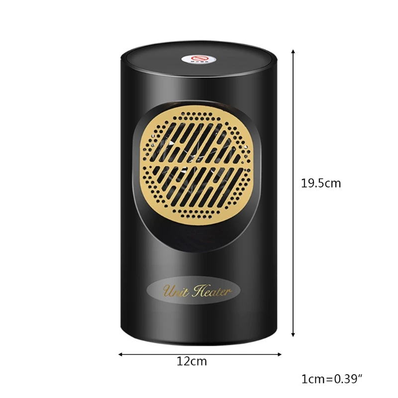 Portable Quick-Heating Fan Heater Small Space Efficient Heating Warming Electric Heater Compact Size Fall Winter Home
Portable Quick-Heating Fan Heater Small Space Efficient Heating Warming Electric Heater Compact Size Fall Winter Home