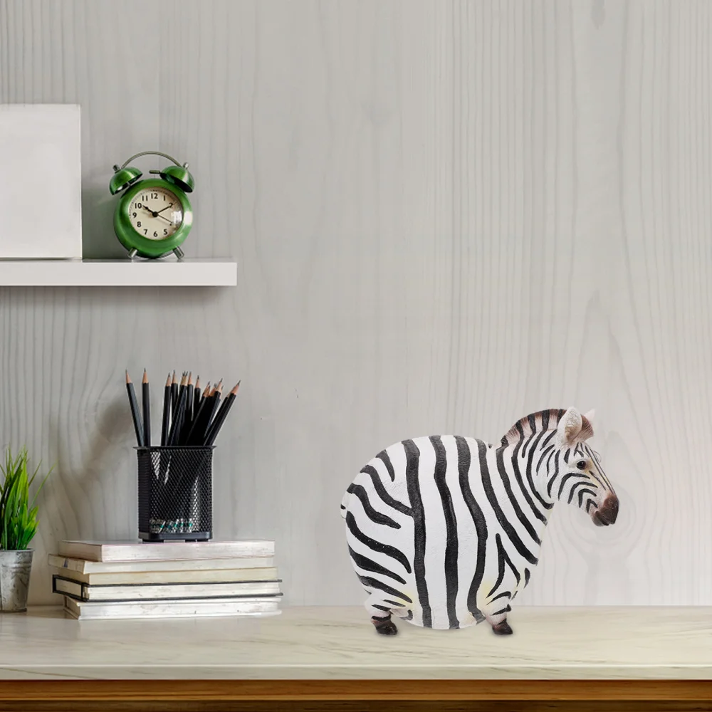 1pc Desktop Ornament Resin Animal Zebra Desktop Decoration Ornaments(Left) 
1pc Desktop Ornament Resin Animal Zebra Desktop Decoration Ornaments(Left)