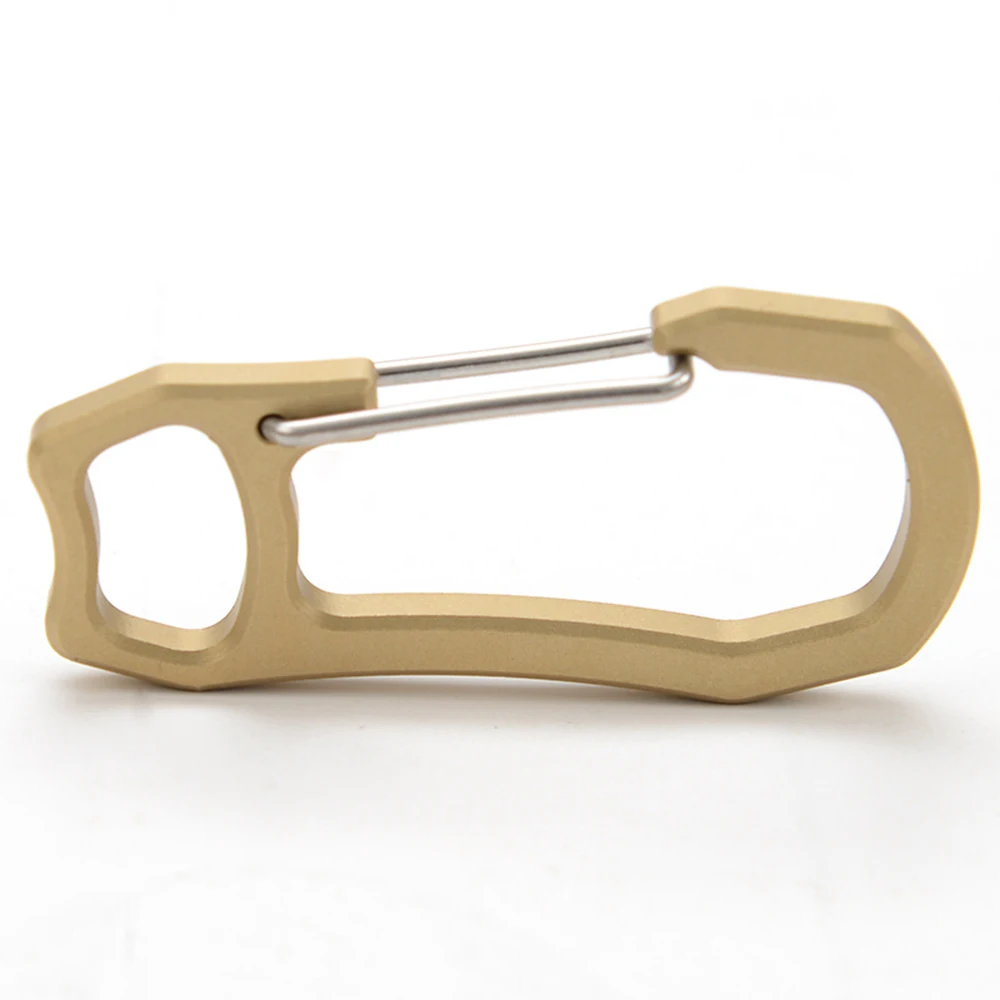Solid Brass Carabiner Key Ring Key Chain Buckle Clip Snap Hook Handbag Clasp Mini Style Multifunction Designed
Solid Brass Carabiner Key Ring Key Chain Buckle Clip Snap Hook Handbag Clasp Mini Style Multifunction Designed