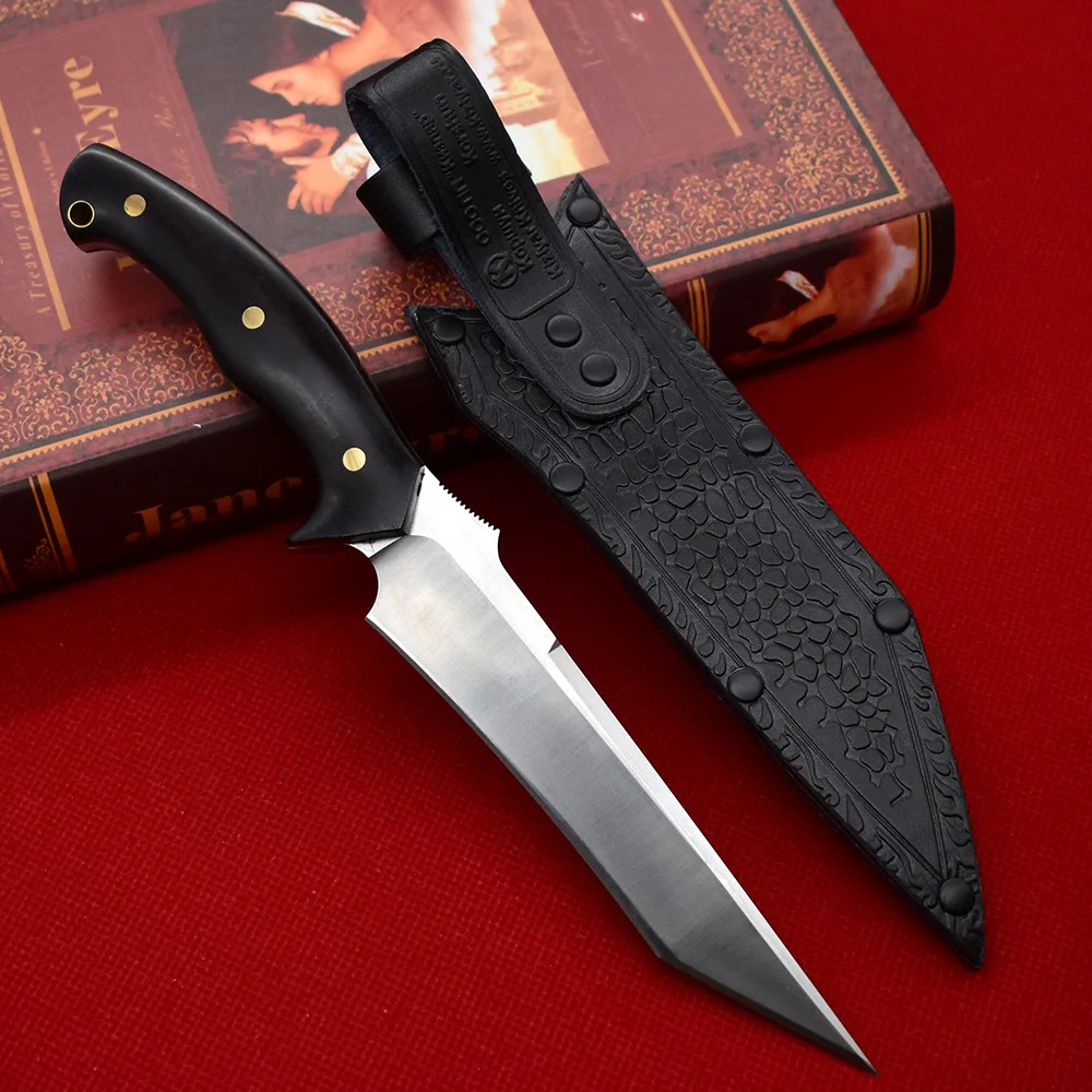 High Hardness S35VN Stainless Steel Outdoor Camping Tactical Straight Knife Rescue Anti-height Convenient Fishing Tool EDC
High Hardness S35VN Stainless Steel Outdoor Camping Tactical Straight Knife Rescue Anti-height Convenient Fishing Tool EDC