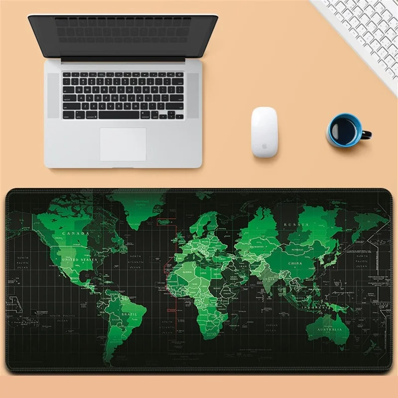 Big Mouse Pad Strong Anti-slip World Map Natural Rubber Gaming Mousepad for Home Office PC Computer Working
Big Mouse Pad Strong Anti-slip World Map Natural Rubber Gaming Mousepad for Home Office PC Computer Working