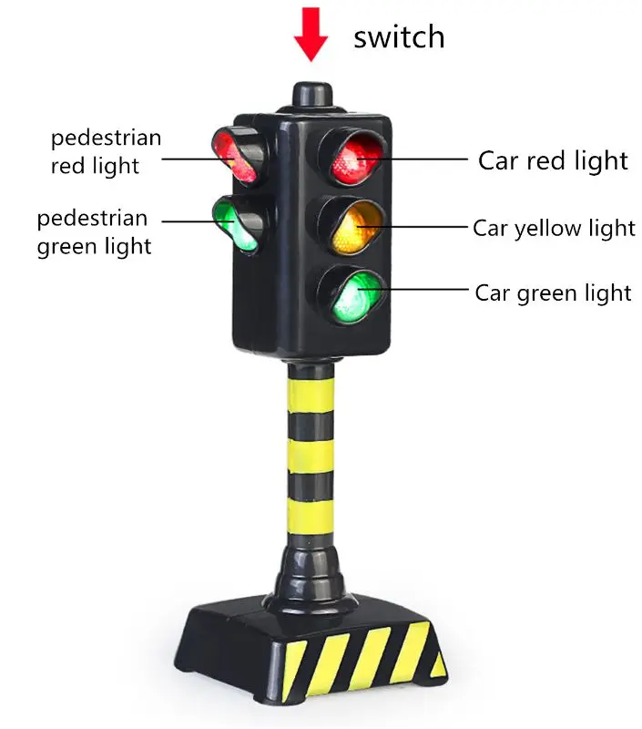 Mini Traffic Signs Road Light Block with Sound LED Children Safety Kids Educational Toys Perfect Gifts
Mini Traffic Signs Road Light Block with Sound LED Children Safety Kids Educational Toys Perfect Gifts