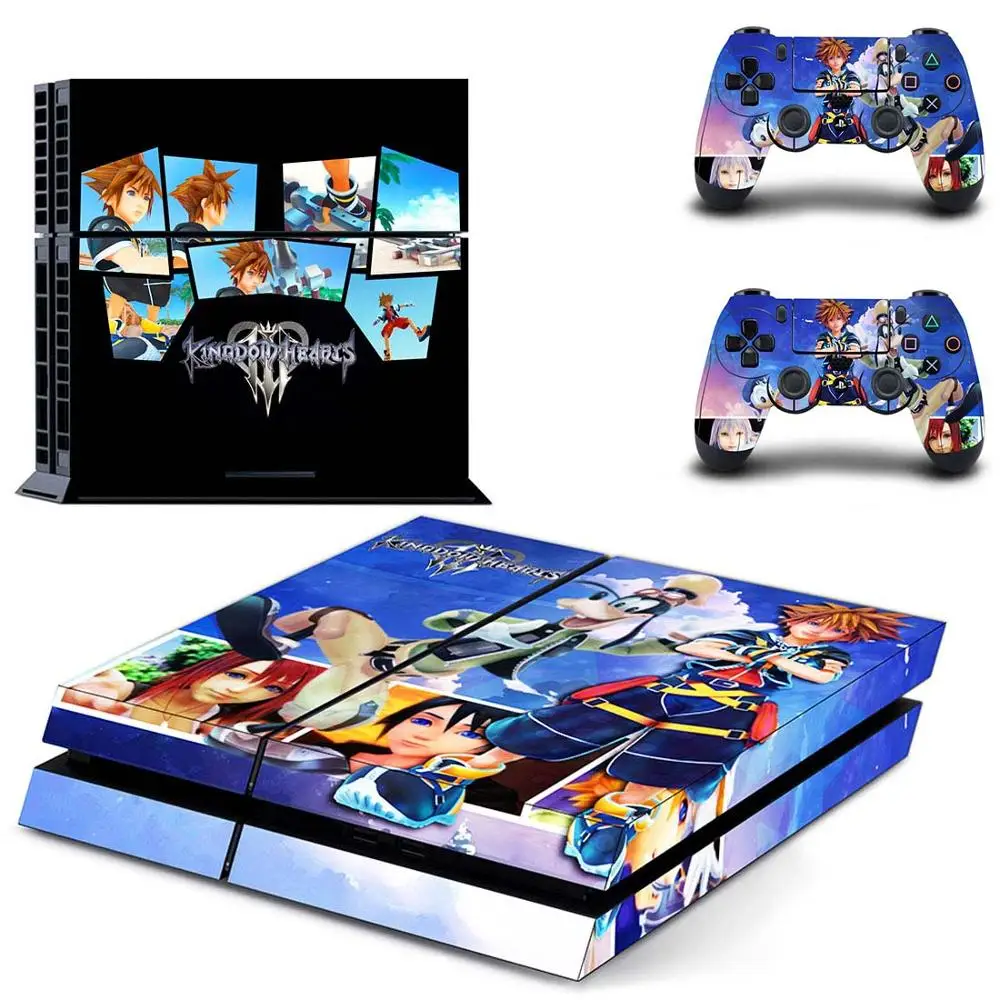 Пленка Kingdom Hearts полное покрытие лицевые панели PS4 наклейка на кожу для PlayStation 4