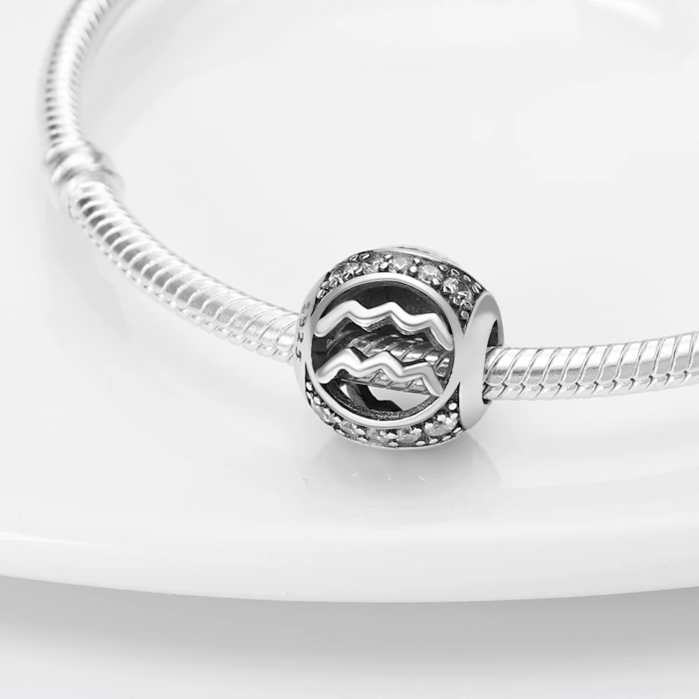HOT SALE 2021 Trend 925 Sterling Silver Aquarius Dangle Charm Beads Fit Original Pandora Bracelet Pendant Necklace Jewelry
HOT SALE 2021 Trend 925 Sterling Silver Aquarius Dangle Charm Beads Fit Original Pandora Bracelet Pendant Necklace Jewelry