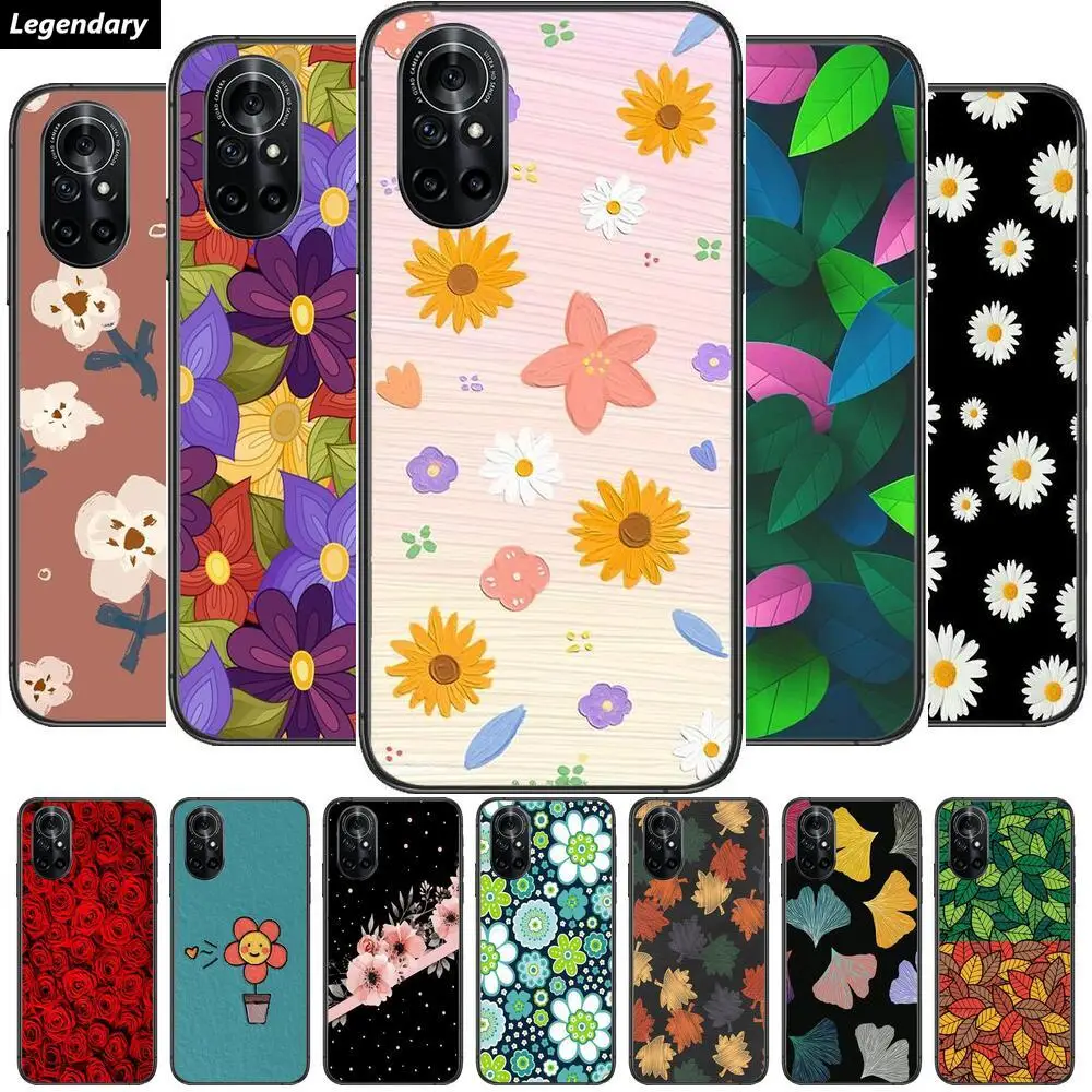 Beautiful Flower Clear Phone Case For Huawei Honor 20 10 9 8A 7 5T X Pro Lite 5G Black Etui Coque Hoesjes Comic Fash design 
Beautiful Flower Clear Phone Case For Huawei Honor 20 10 9 8A 7 5T X Pro Lite 5G Black Etui Coque Hoesjes Comic Fash design