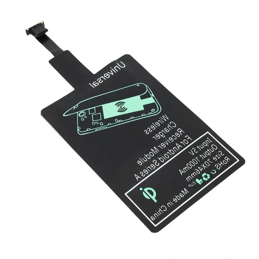 Wireless Charging Receiver Patch Module Adapter for Android / Type-C / IOS Mobile Phone
Wireless Charging Receiver Patch Module Adapter for Android / Type-C / IOS Mobile Phone
