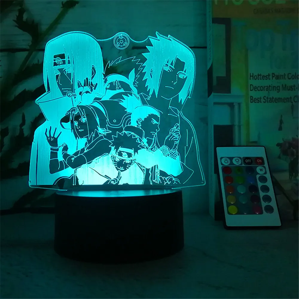 3D Illusion LED Lamp Anime Figure Illusion Optical Night Lamp Desk Light 16 Colors for Kids Gift Bedroom LED Visal Night Light
3D Illusion LED Lamp Anime Figure Illusion Optical Night Lamp Desk Light 16 Colors for Kids Gift Bedroom LED Visal Night Light