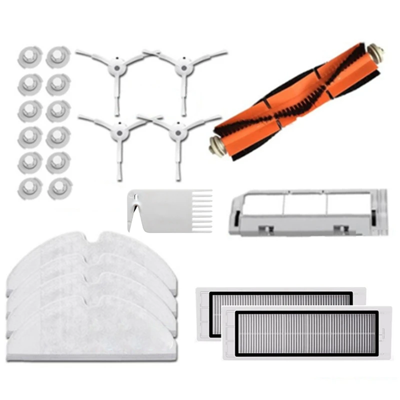 for XIAOMI Vacuum Cleaner Parts Roborock S50 S51 S5 Side Brush HEPA Filter Main Brush Mop Cloth Main Brush Cover
for XIAOMI Vacuum Cleaner Parts Roborock S50 S51 S5 Side Brush HEPA Filter Main Brush Mop Cloth Main Brush Cover