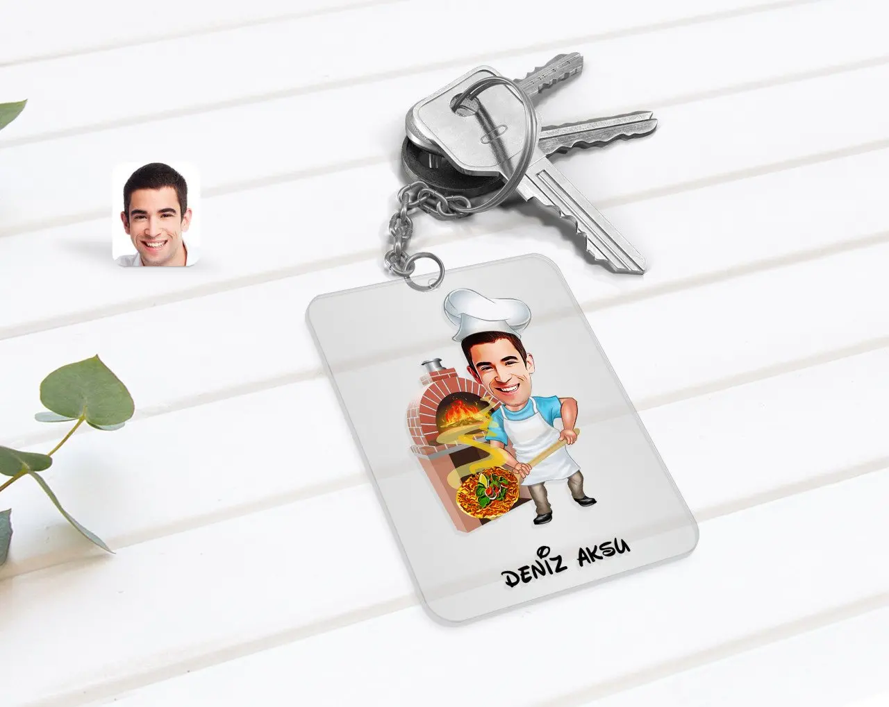 Personalized Men 'S Kebab shops Caricature Of Transparent Plexiglass Anahtarlık-1
Personalized Men 'S Kebab shops Caricature Of Transparent Plexiglass Anahtarlık-1
