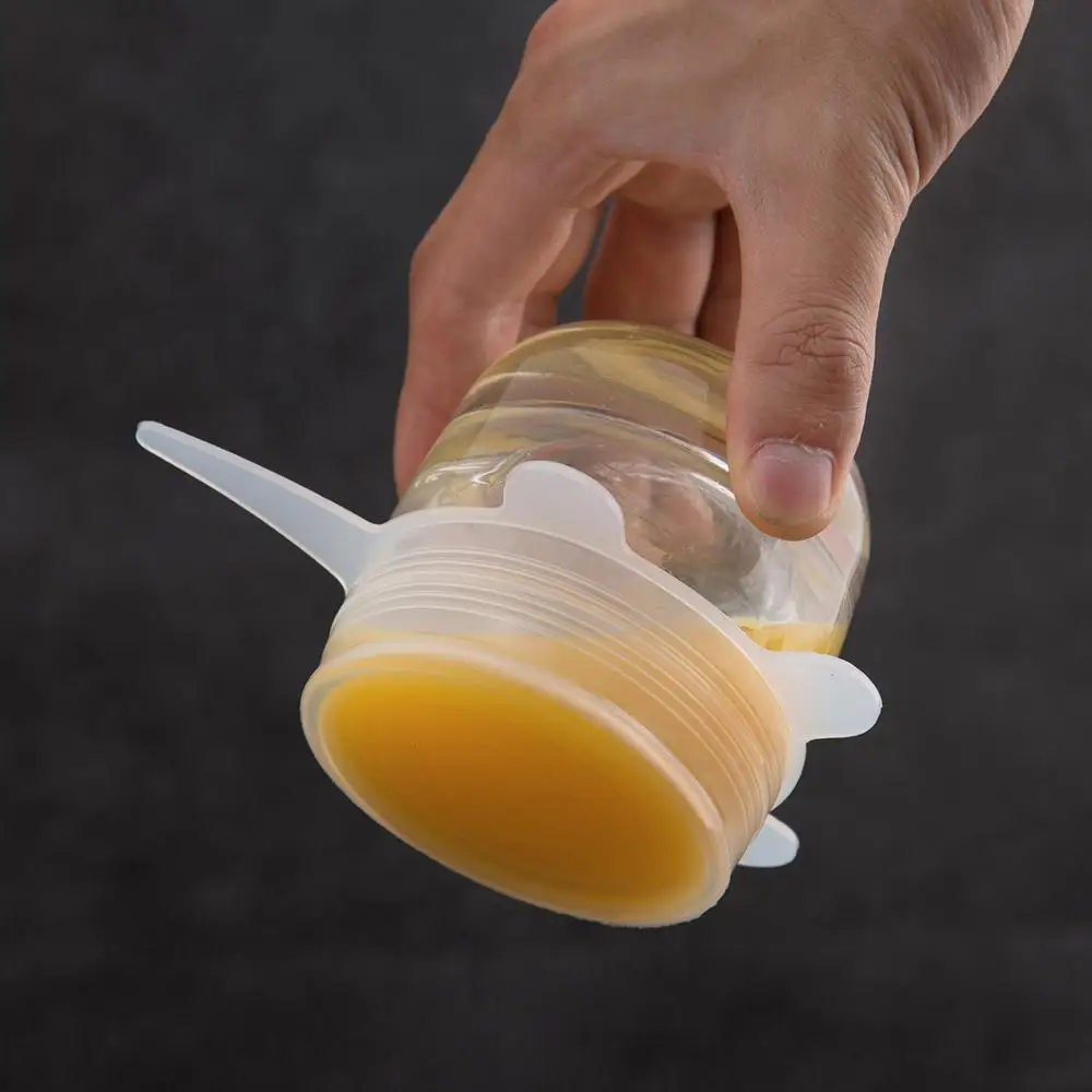 Silicone Food Preservation Cover Elastic Sealing Universal Cover Stretchable Dust-Proof Keeping Fresh Tool
Silicone Food Preservation Cover Elastic Sealing Universal Cover Stretchable Dust-Proof Keeping Fresh Tool