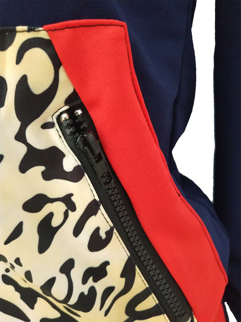 Leopard Patchwork Two Piece Set Casual Zipper Long Sleeve Jackets Coat With Shorts Women Tracksuit Sexy Night Club Women Sets
Leopard Patchwork Two Piece Set Casual Zipper Long Sleeve Jackets Coat With Shorts Women Tracksuit Sexy Night Club Women Sets