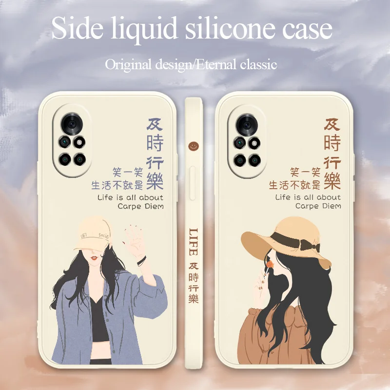 Peaked Girl Phone Case For Huawei Nova8 8Pro 8SE Nova 7 7Pro 7SE 6 6se 5 5Pro 5Z 5I 5Ipro 5T 4 4E Silicone Cover
Peaked Girl Phone Case For Huawei Nova8 8Pro 8SE Nova 7 7Pro 7SE 6 6se 5 5Pro 5Z 5I 5Ipro 5T 4 4E Silicone Cover