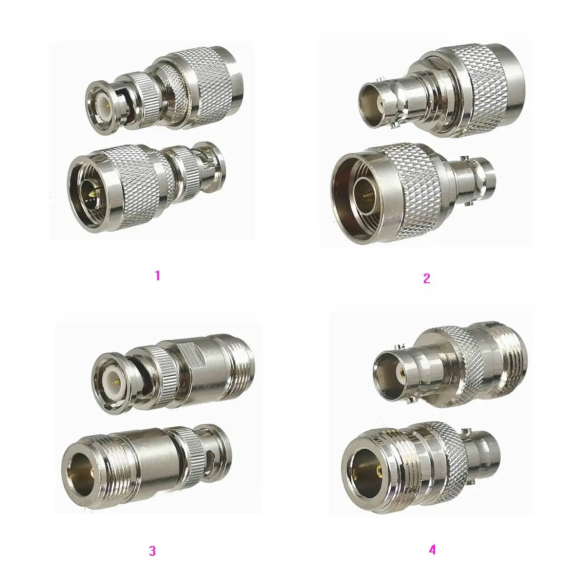 1pcs Connector Adapter BNC to N Male Plug & Female jack RF Coaxial Converter Straight New
1pcs Connector Adapter BNC to N Male Plug & Female jack RF Coaxial Converter Straight New