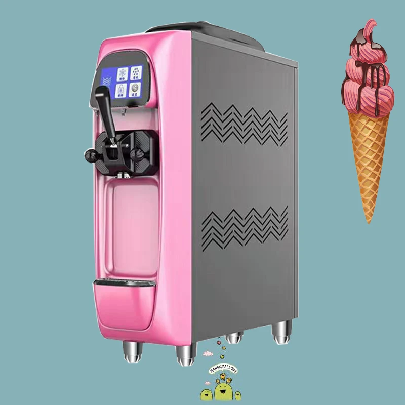 Single Head Smart Touch Screen Ice Cream Machine Desktop Mini Soft Ice Cream Machine 110V/220V Single Head Ice Cream Machine
Single Head Smart Touch Screen Ice Cream Machine Desktop Mini Soft Ice Cream Machine 110V/220V Single Head Ice Cream Machine