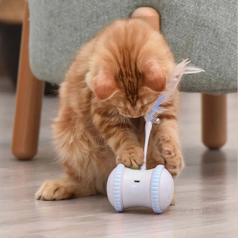 1pcs Pet Cat Feather Funny Cat Stick Smart Electric Balance Car Funny Cat Interactive Feather Toy Family Entertainment
1pcs Pet Cat Feather Funny Cat Stick Smart Electric Balance Car Funny Cat Interactive Feather Toy Family Entertainment