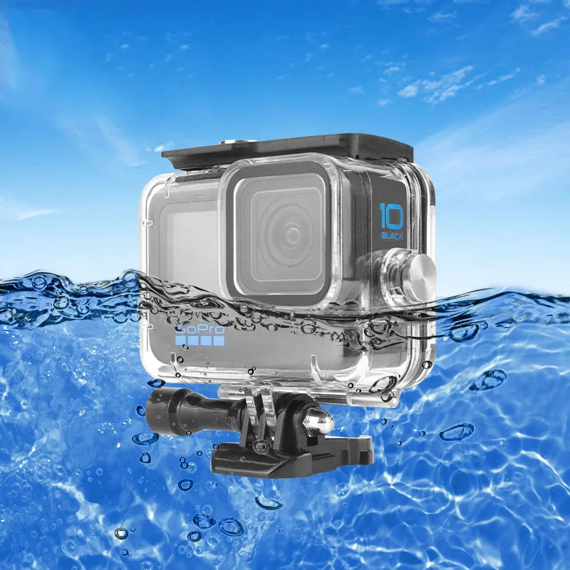 Fro wei drew gopr10 waterproof camera accessories shell movement hero nine diving surf accessories box protection shell
Fro wei drew gopr10 waterproof camera accessories shell movement hero nine diving surf accessories box protection shell