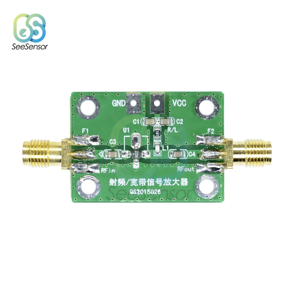 0.1-2000MHz RF Wideband Amplifier Broadband Module Receiver Gain 30dB Low-noise LNA
0.1-2000MHz RF Wideband Amplifier Broadband Module Receiver Gain 30dB Low-noise LNA
