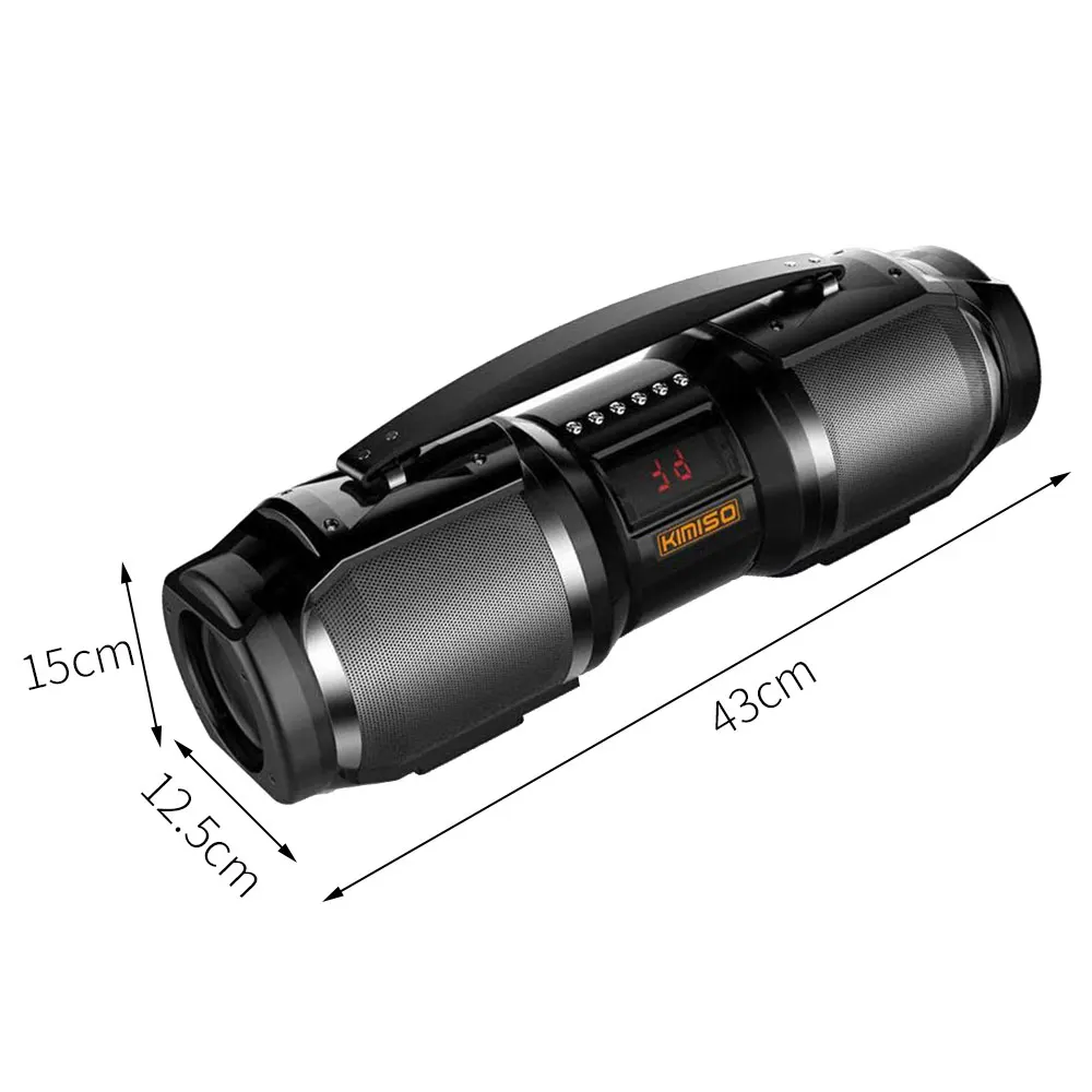 New T1S 15W Bluetooth Speaker Outdoor Indoor Subwoofer Column USB Charge TF Card FM Radio Hands Free Call High Volume
New T1S 15W Bluetooth Speaker Outdoor Indoor Subwoofer Column USB Charge TF Card FM Radio Hands Free Call High Volume