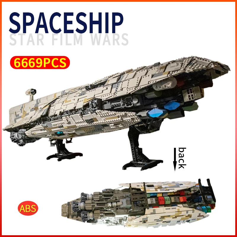 6669PCS Rebel Transport Airship MOC Bricks Compatible With Space Wars Weapons Building Blocks Spaceship Modular Kids Toys
6669PCS Rebel Transport Airship MOC Bricks Compatible With Space Wars Weapons Building Blocks Spaceship Modular Kids Toys