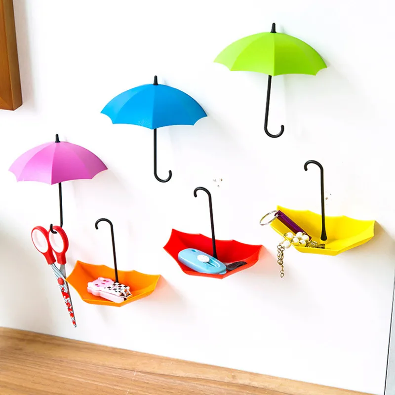 3Pcs Colorful Umbrella Wall Hook Key Hair Pin Holder Organizer Decorative Organizer Umbrella Shaped Holder Organizer
3Pcs Colorful Umbrella Wall Hook Key Hair Pin Holder Organizer Decorative Organizer Umbrella Shaped Holder Organizer
