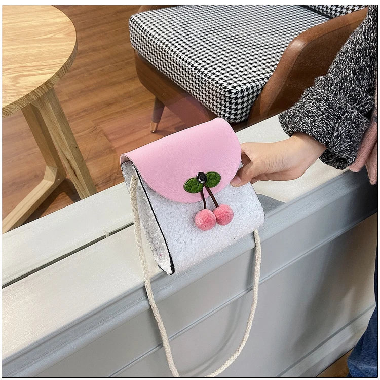 Little Girl Crossbody Bags Cute Cherry Small Children's Shoulder Bags Plush Coin Purse Girls Birthday Gift Leather Wallet Bags
Little Girl Crossbody Bags Cute Cherry Small Children's Shoulder Bags Plush Coin Purse Girls Birthday Gift Leather Wallet Bags