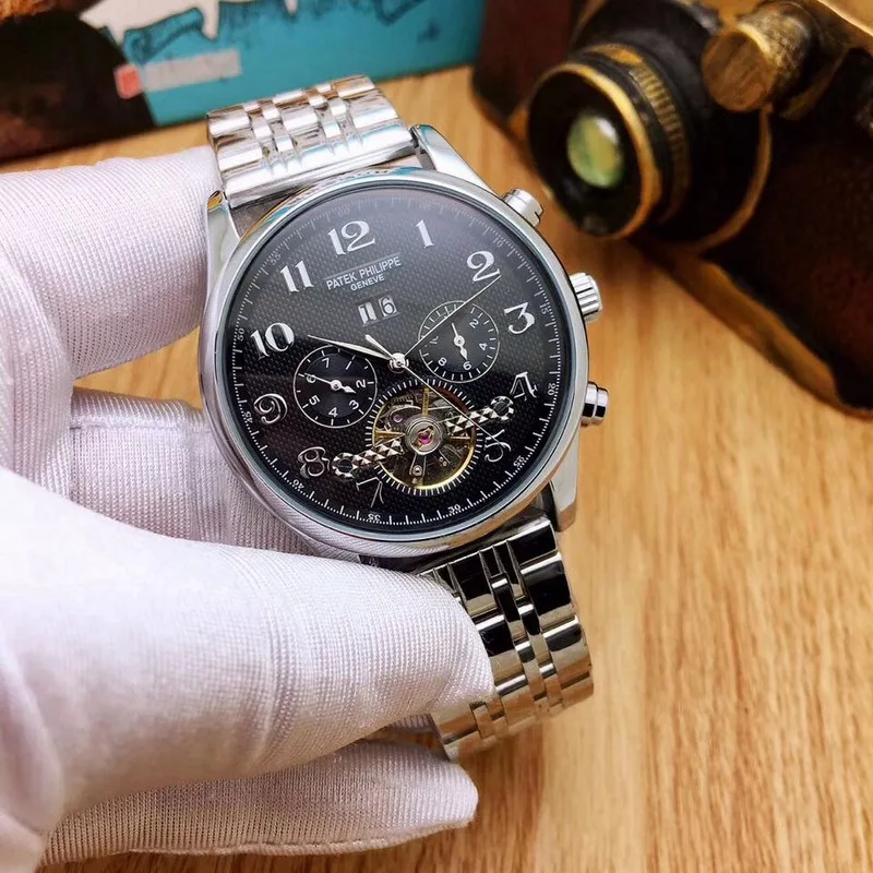 Tissot- Luxury Brand Mens Watches Mechanical Wristwatches Stainless Steel Strap men's wristwatch women classic business dress 11
Tissot- Luxury Brand Mens Watches Mechanical Wristwatches Stainless Steel Strap men's wristwatch women classic business dress 11