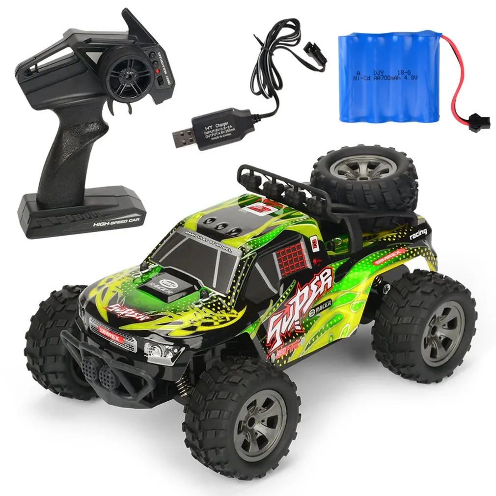 2.4G Wireless Remote Control Four Way Drift Cross Country Climbing Car 1:18 Electric Car Birthday Gift Good Workmanship
2.4G Wireless Remote Control Four Way Drift Cross Country Climbing Car 1:18 Electric Car Birthday Gift Good Workmanship
