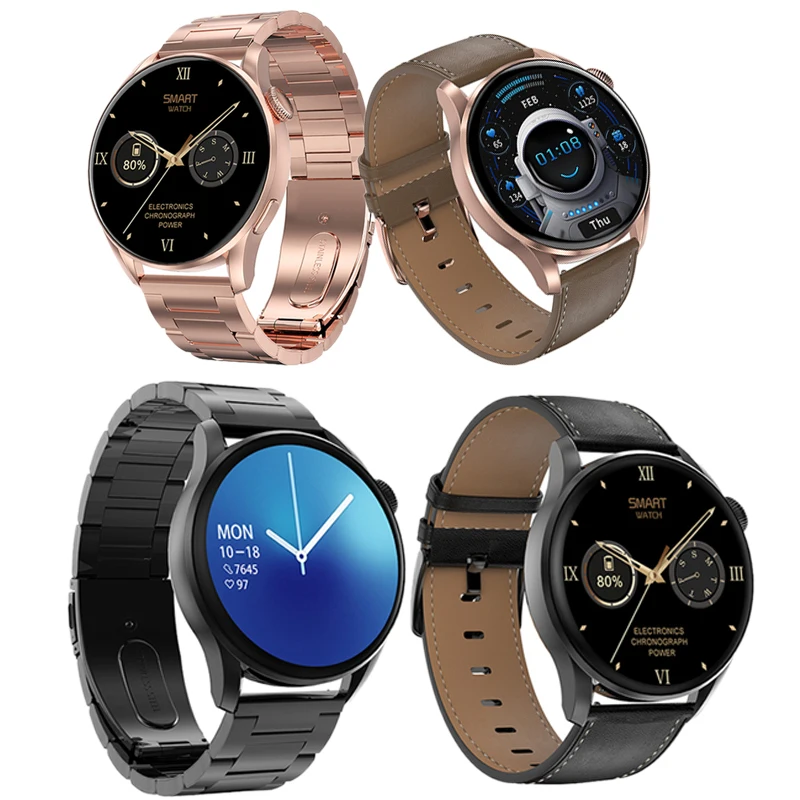 DT3 Smart Watch for Men Women 1.36" Round HD Screen Heart Rate Monitoring Waterproof Fitness Tracker Metal Strap Sport Wristband
DT3 Smart Watch for Men Women 1.36" Round HD Screen Heart Rate Monitoring Waterproof Fitness Tracker Metal Strap Sport Wristband