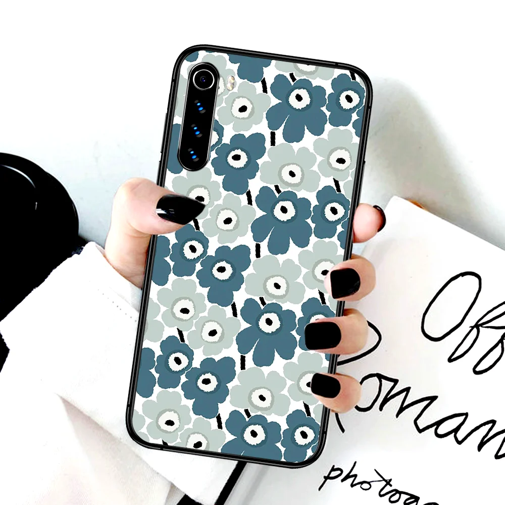 Marimekk Flower Art Phone Case For Xiaomi Redmi Note 7 8 8T 9 9S 4X 7 7A 9A K30 Pro Ultra black Coque Soft Cell Trend Bumper
Marimekk Flower Art Phone Case For Xiaomi Redmi Note 7 8 8T 9 9S 4X 7 7A 9A K30 Pro Ultra black Coque Soft Cell Trend Bumper