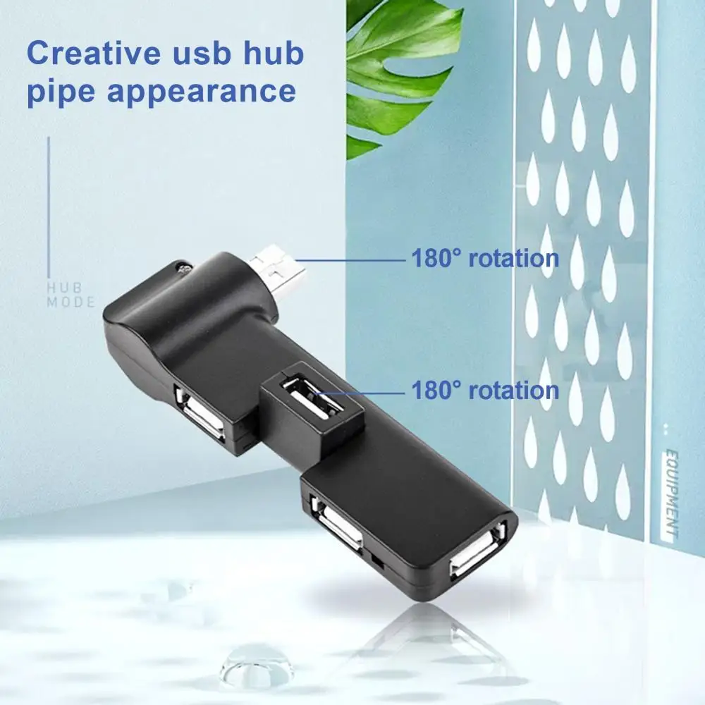 Hub Mini Size USB Adapter USB Rotatable 4 Ports Mini Usb Hub Splitter Data Cable Adapter Connector Creative
Hub Mini Size USB Adapter USB Rotatable 4 Ports Mini Usb Hub Splitter Data Cable Adapter Connector Creative