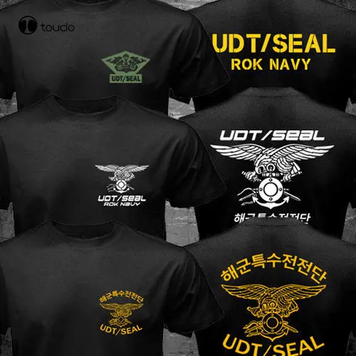 New Republic Of South Korea Rok Navy Udt / Seal Special Forces Military New Arrive Men Casual Man Tees Funny T Shirts Cotton
New Republic Of South Korea Rok Navy Udt / Seal Special Forces Military New Arrive Men Casual Man Tees Funny T Shirts Cotton