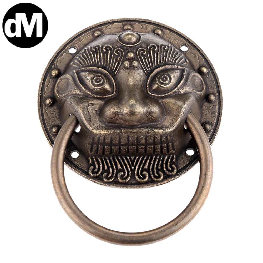 DM 10-20pcs Chinese Antique Door Knocker Gate Ring Lion Head Pure Copper Handle Animal Heads Door Handle Drawer Cabinet Pulls
DM 10-20pcs Chinese Antique Door Knocker Gate Ring Lion Head Pure Copper Handle Animal Heads Door Handle Drawer Cabinet Pulls