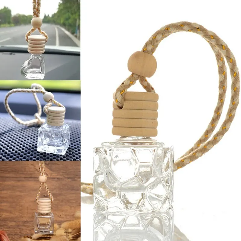Car Hanging Perfume Pendant Fragrance Air Freshener Empty Glass Bottle For Essential Oils Diffuser Automobiles Ornaments
Car Hanging Perfume Pendant Fragrance Air Freshener Empty Glass Bottle For Essential Oils Diffuser Automobiles Ornaments