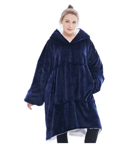 Winter Soft Plaid Blanket Wearable Hooded Blanket With Sleeves Warm Sherpa Weighted Flannel Blanket Hoodie Dropshipping
Winter Soft Plaid Blanket Wearable Hooded Blanket With Sleeves Warm Sherpa Weighted Flannel Blanket Hoodie Dropshipping