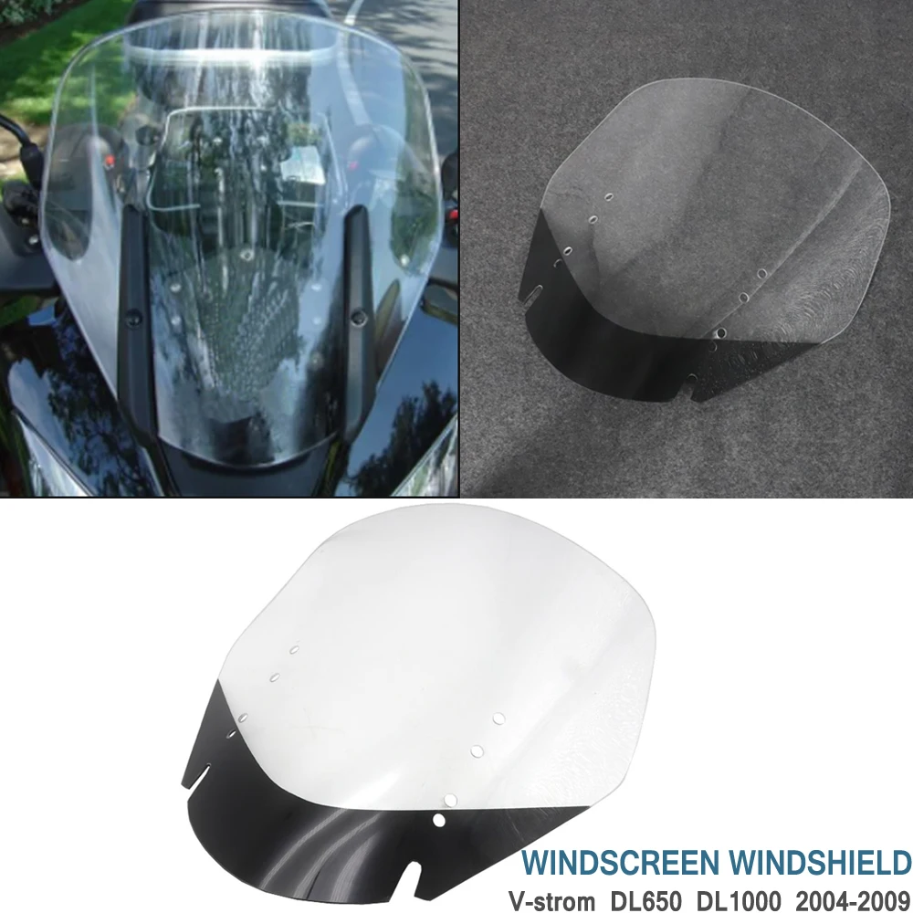 For Suzuki Vstrom V-strom DL 650 1000 DL1000 DL650 Motorcycle Windscreen Windshield 2006 - 2009
For Suzuki Vstrom V-strom DL 650 1000 DL1000 DL650 Motorcycle Windscreen Windshield 2006 - 2009