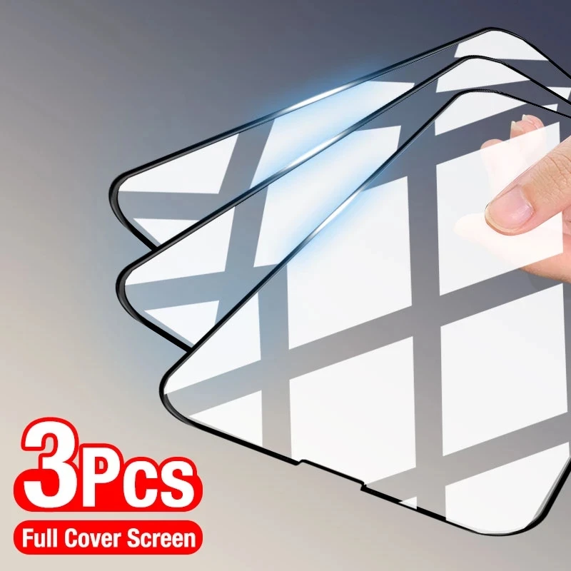 3PCS Full Cover Screen Protector Glass For IPhone X XR XS Max 6 6s 7 8 Plus Iphone 11 12 13 Pro MAX Mini SE 2020 Tempered Glass
3PCS Full Cover Screen Protector Glass For IPhone X XR XS Max 6 6s 7 8 Plus Iphone 11 12 13 Pro MAX Mini SE 2020 Tempered Glass
