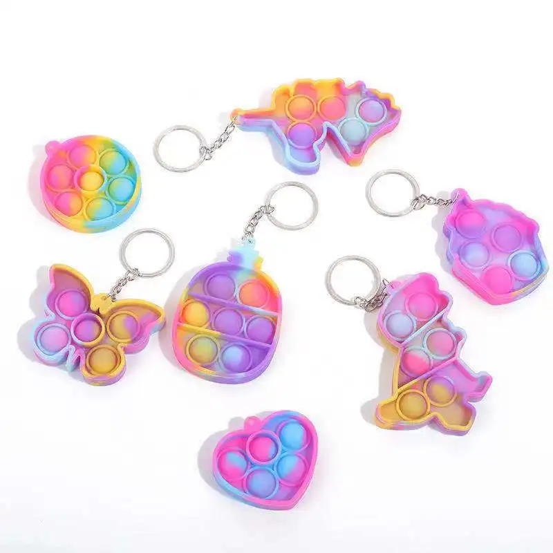 New Pop it Fidget Keybuckle Coin Purse Charm Push Bubble Stress Relief Key Chain Adult and Child Decompression Toy
New Pop it Fidget Keybuckle Coin Purse Charm Push Bubble Stress Relief Key Chain Adult and Child Decompression Toy