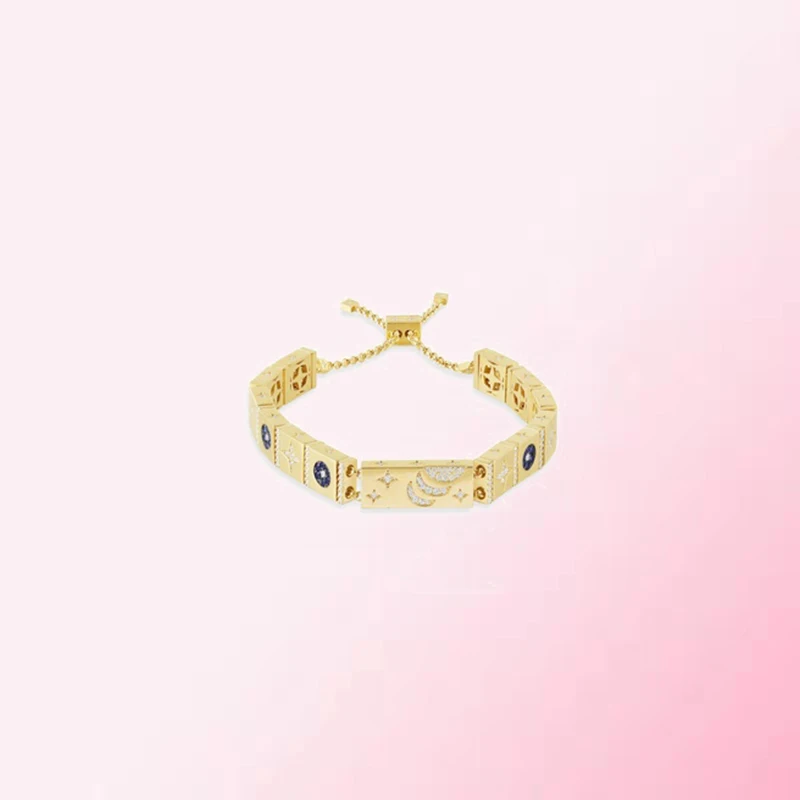 1:1 Made 925 Sterling Silver Custom Star And Moon Pattern High-end Design Fashion Exquisite Bracelet
1:1 Made 925 Sterling Silver Custom Star And Moon Pattern High-end Design Fashion Exquisite Bracelet