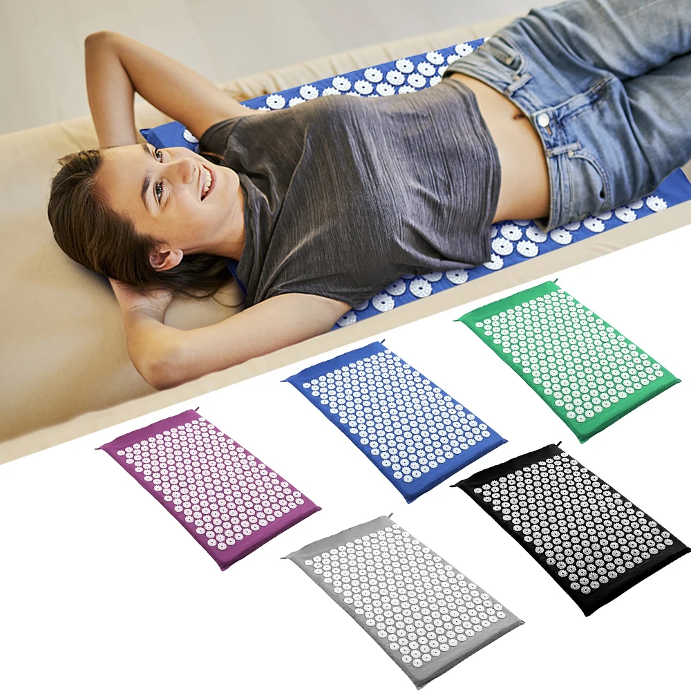 Yoga Gym Acupressure Pillow Neck Pain Relief Massage Pillow Needle Massage For ain Treatment Relaxation Equipment
Yoga Gym Acupressure Pillow Neck Pain Relief Massage Pillow Needle Massage For ain Treatment Relaxation Equipment