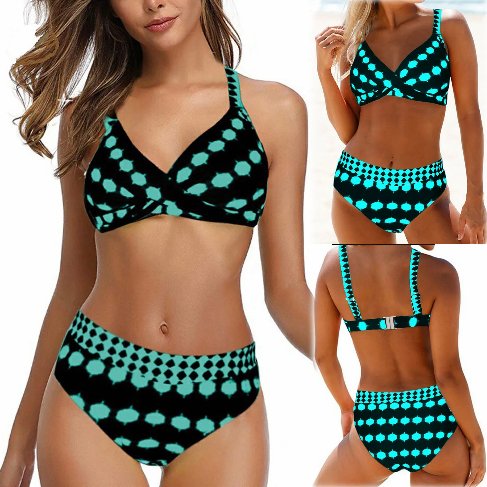 2021 New Women's Bikini Backless Bandage Black and White Solid Low Waist Three Point Split Swimsuit Youth Fashion Trend Bikini
2021 New Women's Bikini Backless Bandage Black and White Solid Low Waist Three Point Split Swimsuit Youth Fashion Trend Bikini