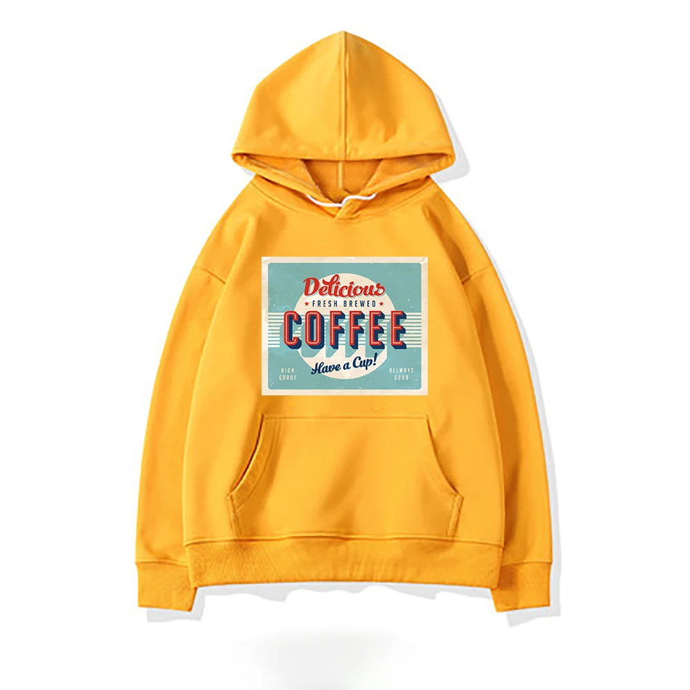 Delious Coffee Print Womans Sweahoodies 2021 Autumn Crewneck Top Creativity Hip Hop Hoodie Fashion High Quality Female Hoodies
Delious Coffee Print Womans Sweahoodies 2021 Autumn Crewneck Top Creativity Hip Hop Hoodie Fashion High Quality Female Hoodies