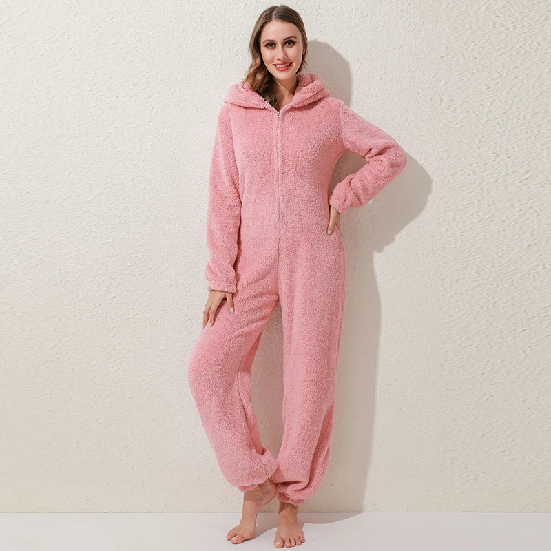 2020 Winter Warm Pajama New Ladies Solid Fleece Cute Bear Comfortable Sleepwear Home Fashion High Quality Sleepwear
2020 Winter Warm Pajama New Ladies Solid Fleece Cute Bear Comfortable Sleepwear Home Fashion High Quality Sleepwear