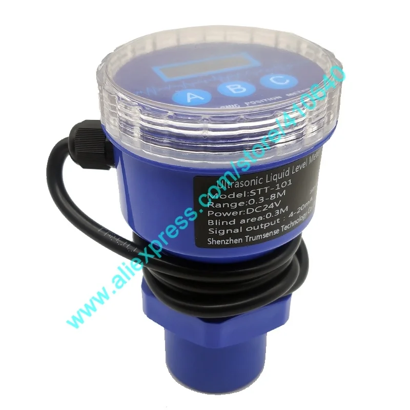 Factory Direct Delivery 8 meter Range 4 to 20mA Output LED Display Integrated Small Blind Zone Ultrasonic Liquid Level Meter
Factory Direct Delivery 8 meter Range 4 to 20mA Output LED Display Integrated Small Blind Zone Ultrasonic Liquid Level Meter