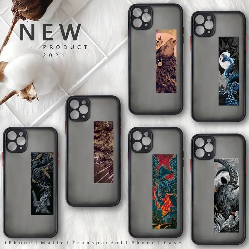 Chinese style Ferocious Beast dragon tiger Phone Case black matte transparent For iPhone 7 8 x xs xr 11 12 13 pro plus mini max
Chinese style Ferocious Beast dragon tiger Phone Case black matte transparent For iPhone 7 8 x xs xr 11 12 13 pro plus mini max