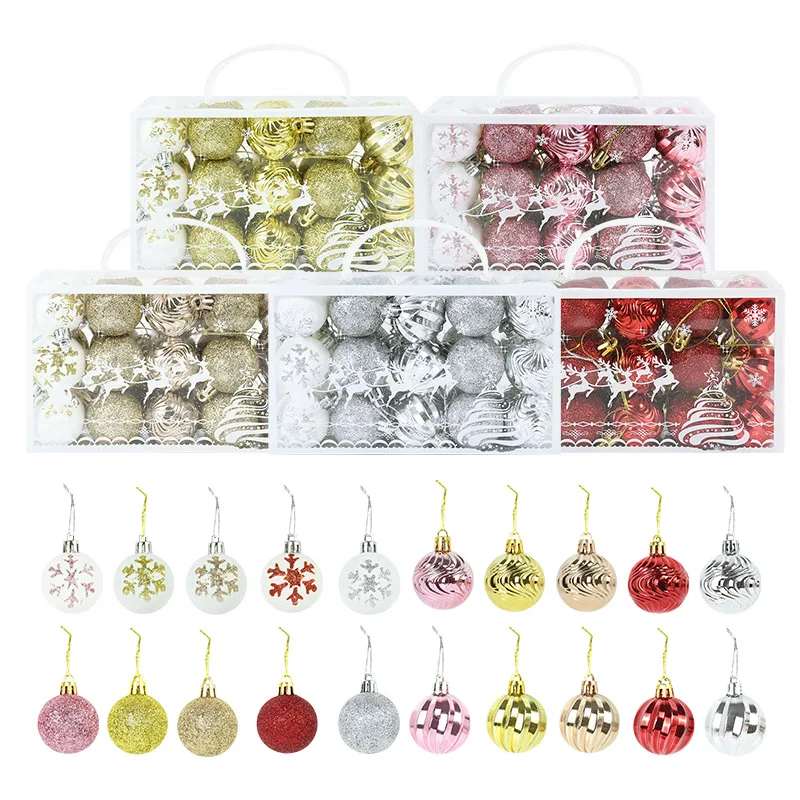 30pcs Multi Color 4cm/1.56in Decoration Ball Christmas Tree Pandant Ornaments Shiny Bauble Ball For Home Bar Party Decoration
30pcs Multi Color 4cm/1.56in Decoration Ball Christmas Tree Pandant Ornaments Shiny Bauble Ball For Home Bar Party Decoration