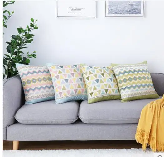 European and American style pillowcase sofa office nap pillowcase seat British style large cushion cover 
European and American style pillowcase sofa office nap pillowcase seat British style large cushion cover