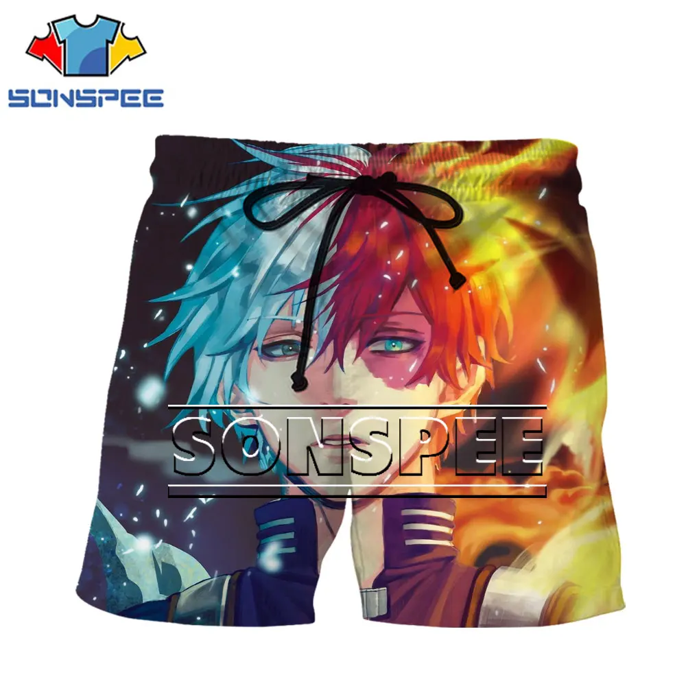 SONSPEE Oversized Men Shorts My Hero Academia Anime Cartoon Character Protagonist Harajuku Fashion Lacing Elastic Waist Shorts 
SONSPEE Oversized Men Shorts My Hero Academia Anime Cartoon Character Protagonist Harajuku Fashion Lacing Elastic Waist Shorts